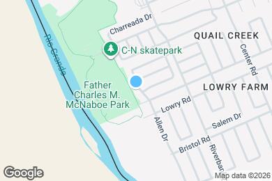 Map image of the property - 9512 Allen Dr