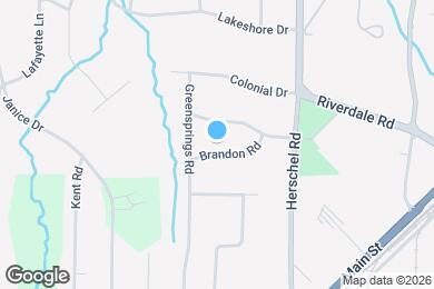 Map image of the property - 2645 Brandon Rd