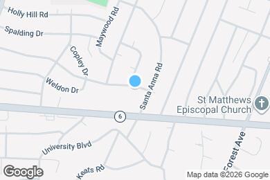 Map image of the property - 8307 Rolando Dr