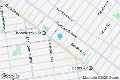 Map image of the property - 1122 Lafayette Ave