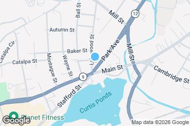 Map image of the property - 18 Lakewood St