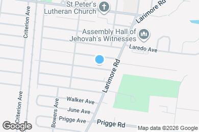 Map image of the property - 1125 Redman Blvd