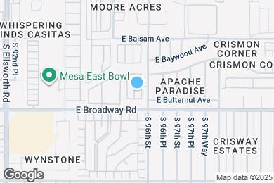 Map image of the property - 339 S Travis
