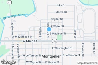 Map image of the property - 202 N Pleasant St