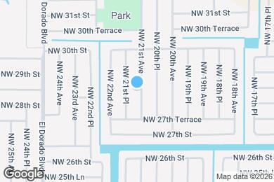 Map image of the property - 2820 NW 21st Ave
