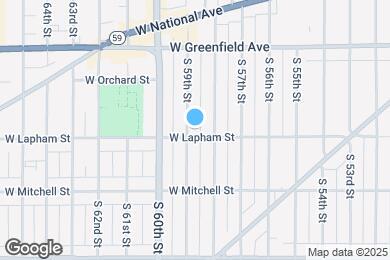 Map image of the property - 1574 S 59th St