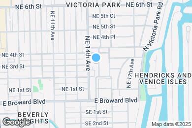 Map image of the property - 301 NE 15th Ave