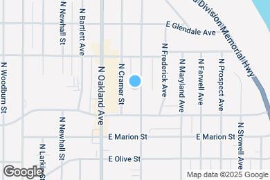 Map image of the property - 4437 N Murray Ave