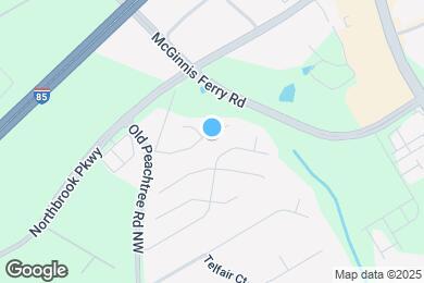 Map image of the property - 660 Peachtree Trails Dr