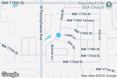 Map image of the property - 17552 Zinc Dr