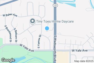 Map image of the property - 2653 S Wadsworth Cir
