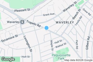 Map image of the property - 422 Trapelo Rd