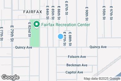 Map image of the property - 2355 E 86th St