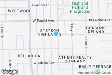 Map image of the property - 610 S Boundary Ave