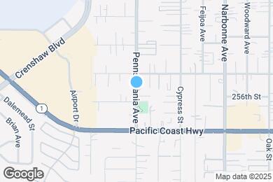 Map image of the property - 25531 Pennsylvania Ave