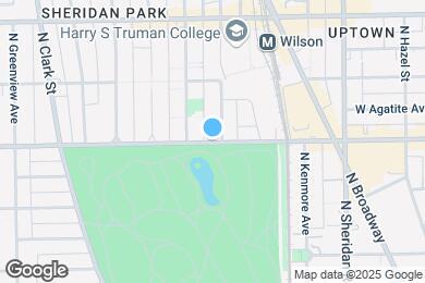 Map image of the property - 1210 W Montrose Ave