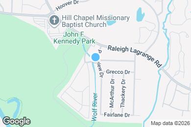 Map image of the property - 2631 Parkview Dr