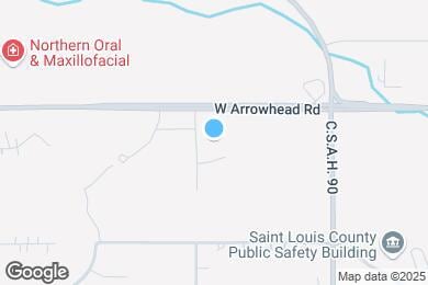 Map image of the property - The Acres on Arrowhead Apartments