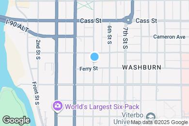 Map image of the property - 619 5th Ave S