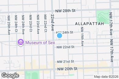 Map image of the property - 2167 NW 23rd St