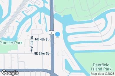 Map image of the property - 322 N Federal Hwy