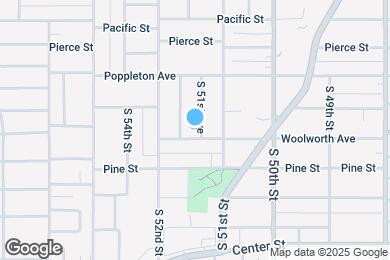 Map image of the property - 1348 S 51st Ave