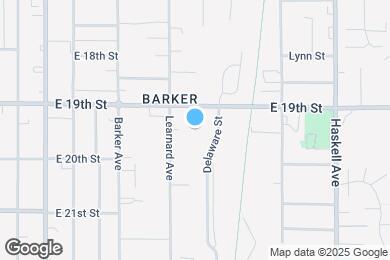 Map image of the property - 533 E 19th St