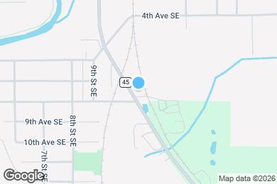 Map image of the property - 1101 8th Ave SE