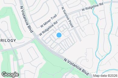 Map image of the property - 12533 W Via Dona Rd