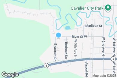 Map image of the property - 206 Bjornson Dr
