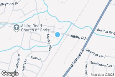 Map image of the property - 2864 Creith Ct