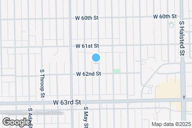 Map image of the property - 6140 S Aberdeen St