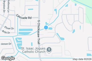 Map image of the property - 8605 Otter Creek Ct