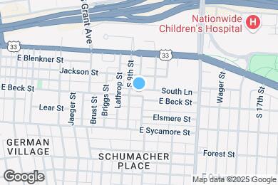 Map image of the property - 450 E Beck St