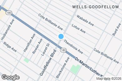 Map image of the property - 5760 Theodosia Ave