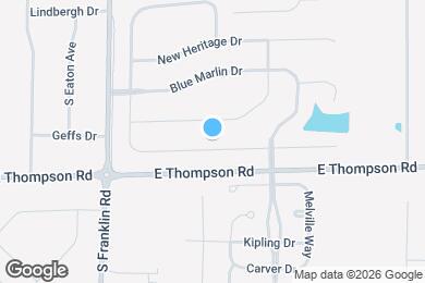 Map image of the property - 8644 Hornady Dr
