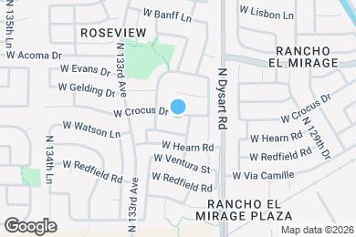Map image of the property - 13207 W Crocus Dr