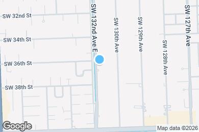 Map image of the property - 3611 SW 132nd Ave