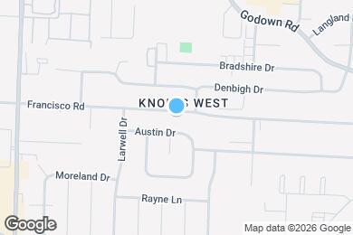 Map image of the property - 1525 Francisco Rd