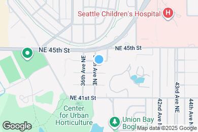 Map image of the property - 4312 37th Ave NE