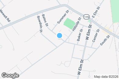 Map image of the property - 97 Bates St