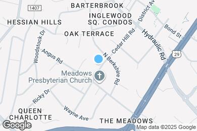 Map image of the property - 1706 Cedar Hill Rd