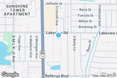 Map image of the property - 1314 Friend Ave