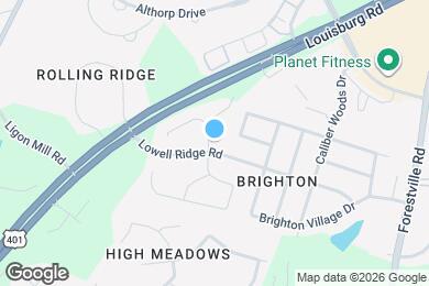 Map image of the property - 8106 Cohosh Ct