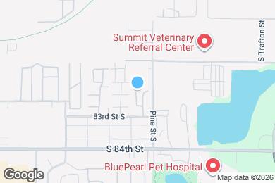 Map image of the property - Southern Pines