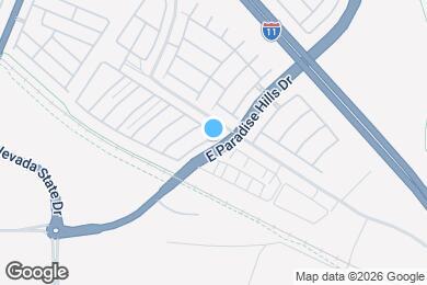 Map image of the property - 1160 Paradise Safari Dr