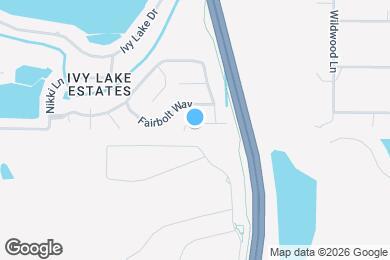 Map image of the property - 16802 Taylow Way
