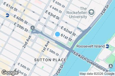 Map image of the property - 410 E 60th St