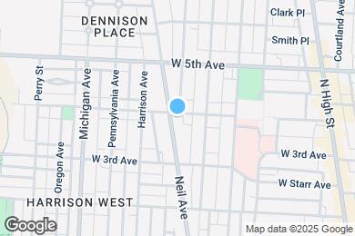 Map image of the property - 259 W 4th Ave