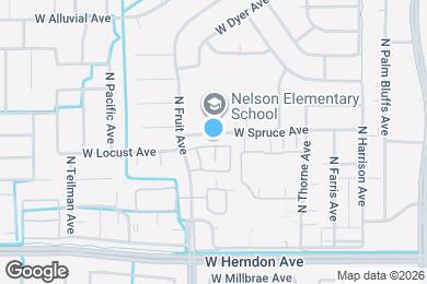 Map image of the property - 7178 N Fruit Ave
